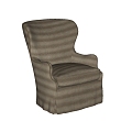 Lee Quiet Single Sofa Leisure Chair 3d model