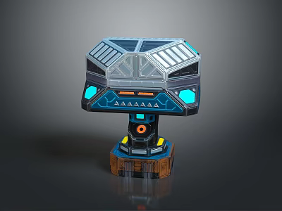 Sci-fi Items Sci-fi Components High-tech Components Sci-fi Equipment Sci-fi Scene Sci-fi Environment Game Scene 3d model