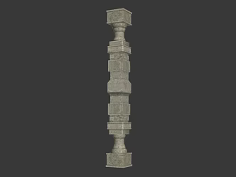 Vintage Column 3d model
