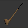 Classic Wooden Smoking Pipe with Simple Design and Black Mouthpiece