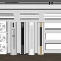 Haier Various Types Air Conditioner Fan Including Floor Standing And Wall Mounted Designs