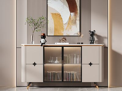 Light Luxury Sideboard model