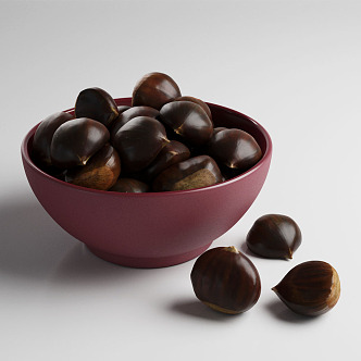 modern chestnut 3d model