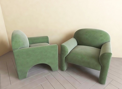 Sofa Single Sofa Casual Sofa Seat 3d model