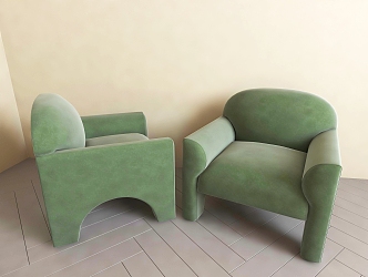 Sofa Single Sofa Casual Sofa Seat 3d model