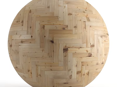 Handcrafted Wooden Woven Sphere Component With Natural Wood Texture And Intricate Pattern 3d model