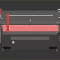 Operator Operating Industrial Processing Machine For Biological Materials Handling
