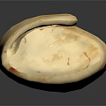 Artisanal Food Product With Creamy Base And Red Speckled Pattern