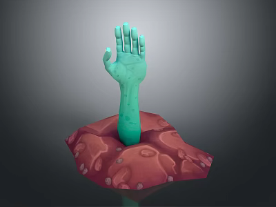 Medical Device Anatomical Hand Model With Detailed Tissue Structure For Medical Education 3d model