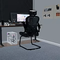 Ergonomic Office Chair With Lumbar Support Modern Design For Home Workspace