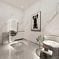 Modern Hair Salon Interior Design Featuring White Chairs Mirrors And Bright Lighting