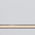 Modern Elegant Linear Chandelier With Brown And White Striped Design For Contemporary Interior Decoration