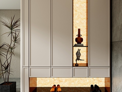 New Chinese Style Entrance Cabinet New Chinese Style Shoe Cabinet New Chinese Style Coat Cabinet New Chinese Style Wardrobe Cream Style Wardrobe High Cabinet Decorative Cabinet Partition Cabinet model