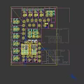 School Floor Plan Layout With Classrooms Corridors Labs And Educational Facilities