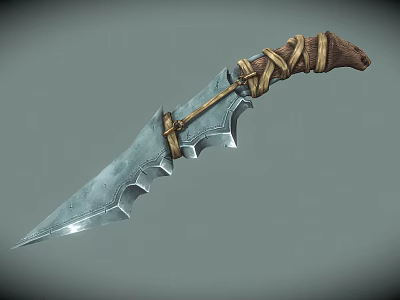 Modern Dagger 3d model Modern Dagger 3d model