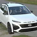 2022 HyundaiKonaN car 3d model