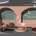 Elegant Modern Boutique Store Interior With Soft Lighting And Stylish Furniture Decor