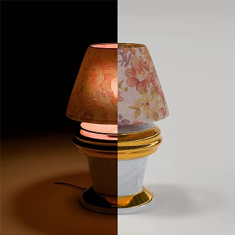 Table lamp 3d model