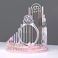Stunning 3D Crystal Diamond Shaped Display Installation For Global Product Launch