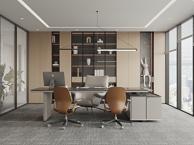 modern general manager office model