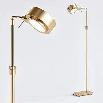 Modern Floor Lamp Metal Floor Lamp Light Luxury Floor Lamp 3d model