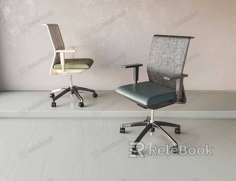 Modern office chair model