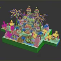 Game Environment Game Scene Fairy Tale Scene Fairy Tale Magic Scene Magic Item Fantasy Scene 3d model