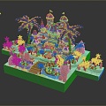 Game Environment Game Scene Fairy Tale Scene Fairy Tale Magic Scene Magic Item Fantasy Scene 3d model