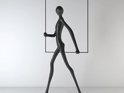 Modern ornaments Character ornaments 3d model