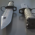 Dagger Sabre Tool Knife Field Dagger Military Dagger Knife Low Face Number Low Model Simple Model Game Next Era Movie and TV Level Super Realism 3d model
