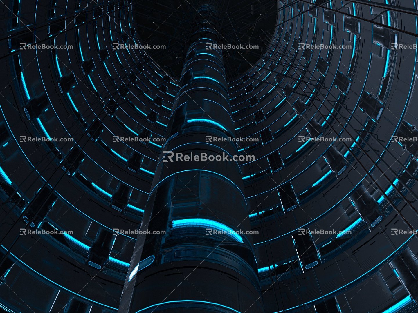 Modern Space Station Space Station Cosmic Space Station Galaxy Space Station 3d model