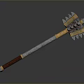 Scepter Ancient Scepter Cane Ancient Scepter Magic Scepter Metal Scepter Classical Scepter Magic Scepter 3d model