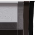 Modern Textured Roller Blinds In Grey Brown Black Fabric For Stylish Interior Design