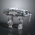 Robot Assistant Small Robot Butler Robot Butler Figure Game Figure 3d model