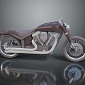 Motorcycle Two-wheeled Motorcycle Cross-country Motorcycle Road Race Motorcycle Motor Vehicle Transport 3d model