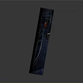 Stylish Denim Wallet With Red Decorative Buttons For Daily Use
