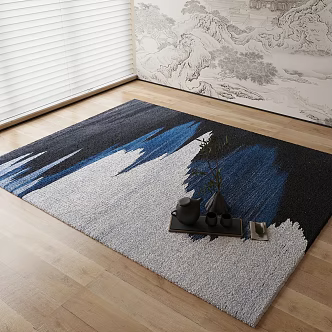 New Chinese Carpet 3d model