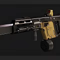 submachine gun 3d model