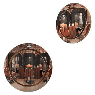 Porada decorative mirror 3d model