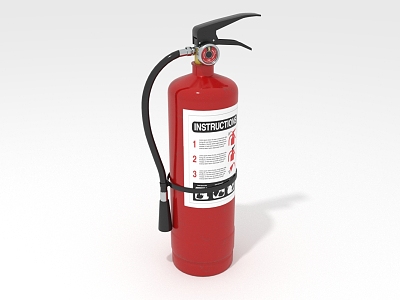 Modern fire extinguisher model