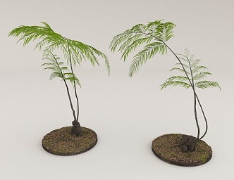 Landscape Trees 3d model