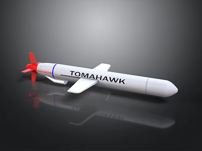 Tomahawk Missile in Advanced Aerospace Technology and Aerial Vehicle Systems 3d model