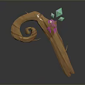 Scepter Ancient Scepter Cane Ancient Scepter Magic Scepter Metal Scepter Classical Scepter Magic Scepter 3d model