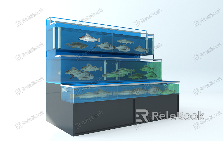 Seafood pond model