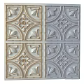 Ornate Decorative Ceiling Panels With Intricate Patterns And Gold Accents 3d model