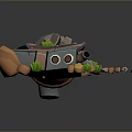 Science Fiction Firearms Next Generation Firearms Science Fiction Game Gun Game Firearms Game Gun Concept Gun Laser Gun 3d model