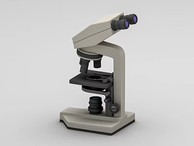High Quality Binocular Microscope Medical Equipment With Professional Design For Laboratory Use 3d model