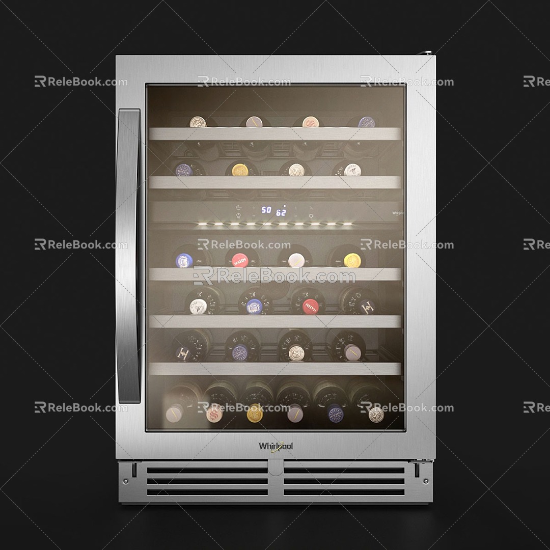 Constant temperature wine cabinet 3d model