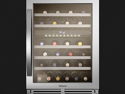 Constant temperature wine cabinet 3d model