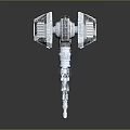 Advanced Cosmic Space Station Modular Structure With Metallic Framework For Space Exploration